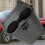 Multi-Function Trash Can with Cup Holder ABS Black for  Maverick 2022-2025 Storage Box Accessories 4