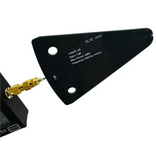SA6 SL10mini Log-Periodische Antenne 50 KHz-3 GHz, Omnidirektionale Antenne mit Hoher Verstärkung, 4G/5G--Mikrowellen-UWB-Antenne