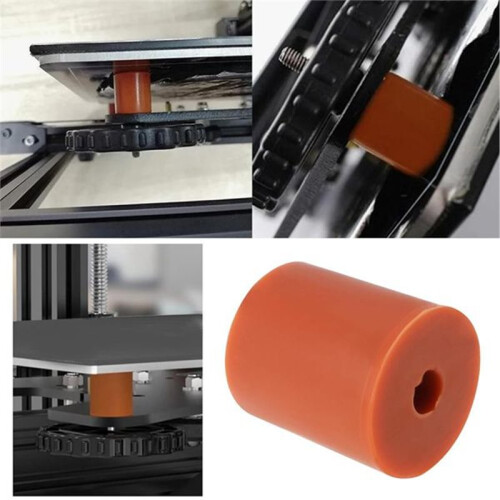 24PCS 3D Printer Silicone Heat-Resistant Leveling Column 16/18mm Outer Diameter 16mm Inner Diameter 4mm 2