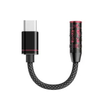 USB DAC AMP Type-C to 3.5mm Earphone Adapter USB-C Cable DSD Decoder for Android TC 3.5mm Decoder B