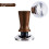 Kaffeestampfer mit Holzgriff, Edelstahlbasis, Druckhammer, 51 mm 2