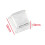 10pcs XDA Profile Transparent Keycaps for MX Mechanical Keyboards Blank PC Caps 6