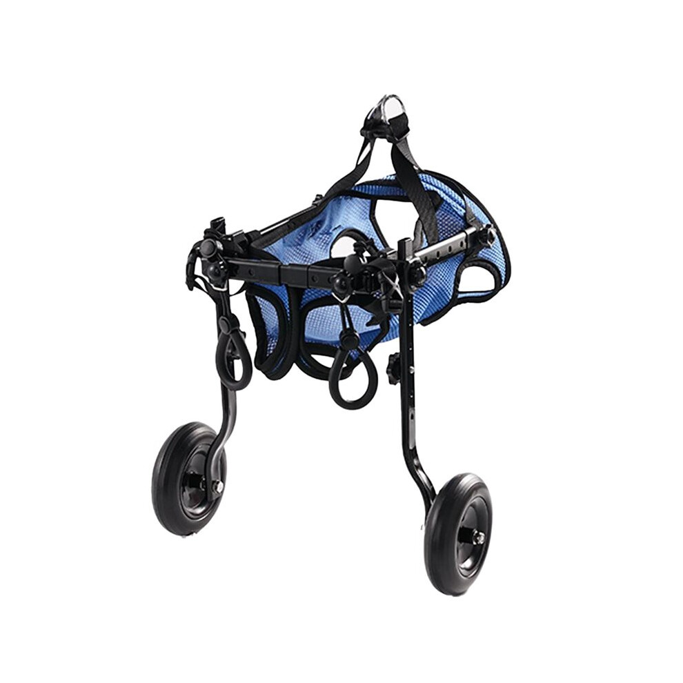 Adjustable Pet Wheelchair for Dogs, Cat Mobility Cart with Walking Wheels, Rehabilitation Aid M