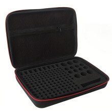 Battery Organizer Storage Case with Tester, Battery Vault Bag Fireproof Explosionproof Holder Battery Storage Case