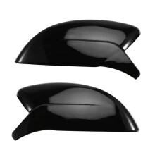 Rearview Mirror Housing for G25 G37 Q40 Q60 V36 G 2009-2015 Side Mirror Covers Cap Black