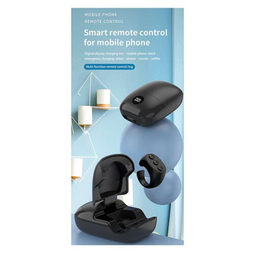 5.3 Ring Wireless Remote Control for Phone Videos Lazy Lying Down Control Page Flip Selfie Artifact 1