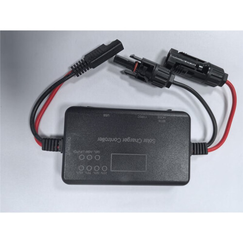 20A PWM Solar Controllers with USB and Type-C Outports Solar Panel Chargers Regulator Efficient Charging 2