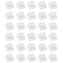 30 Stuks XDA-Profiel Transparante Toetsen voor MX Mechanische Toetsenborden, Lege Pc-Toetsen