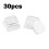30pcs XDA Profile Transparent Keycaps for MX Mechanical Keyboards Blank PC Caps 2