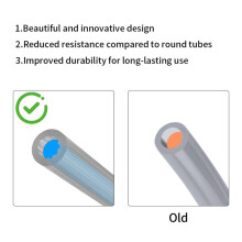 Toaiot Stervormige PTFE-Buis 4 mm OD Teflonto Ultra-Smooth Flow DIY 3D-Printer voor AMS voor voor Voron 10 Meter