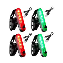 Lot de 4 Feux de Navigation LED pour Bateaux, Rechargeables par USB-C, Lampe de Signalisation Maritime, 4 Modes, Étanche, Feu de Sécurité