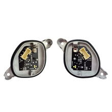 1Pair Front LED Daytime Running Moudle White Light Source for B8 2020-2024 3G0998479A DRL Angel Eye Moudle