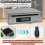 Portable HiFi CD Player for Home,  Car CD Player, CD Ripper with USB Ripping, Optical & AUX Output 5