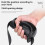 2 Pcs Ergonomic Exercise Handles, Resistance Band Handles Cable Machine Attachments for Gym Pulley Machine 1