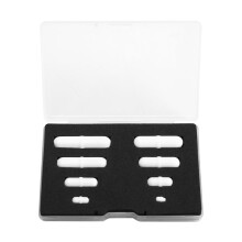 Magnetic Stir Bar Set, Lab Type-B Mixed Size PTFE Magnetic Stirrer Mixer Stir Bars for Flat Bottom Beaker,for Laboratory
