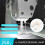 Sewing Machine Light U Shape Industrial Lighting Lamp Magnetic Working Light for Drill Presses Workbenches US Plug 4