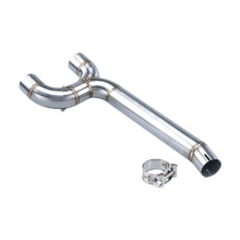 FZ6N Slip- Exhaust Muffler Link Pipe Upgrade for FAZER FZ6 FZ6N FZ6S FZ6 S / N 2004 to 2011