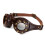 Handcrafted Steampunk Goggles Full Grain Leather Adjustable Retro Cosplay Prop 5