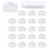 Indoor Large Clear Cord Clips with Adhesive Strips, Damage-Free Wall Hooks 40 Clips+48 Strips 1