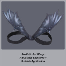 Halloween Costumes for Dogs Halloween Dog Costume Bat Wings Outfit Festive Cosplay Props for Club Outdoor Dress S