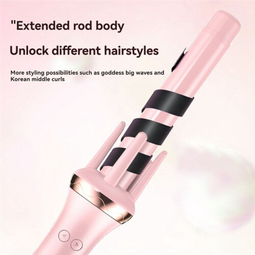 Professional Rotary Curling Iron FullyAutomatic Curling Iron Damage-Free,Long-Lasting Styling Automatic Curling Iron(EU) 2