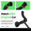17127566031 Car Engine Radiator Water Hose for  1' 3' E81 E87 E88 E82 E90 2006-2013 4