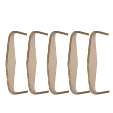 5Pièces Agrafes En Laiton Pour Réparation Cuir Marron Durables