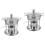 2Pièces Hot Pot Unique Poêle Avec Acier Transparent Durable 6