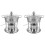 2Pièces Hot Pot Unique Poêle Avec Acier Transparent Durable 4
