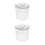 2Pièces Récipients Étanches ABS Pour Poudre Lait Bébés Snacks 5