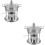 2Pièces Hot Pot Unique Poêle Avec Acier Transparent Durable 8