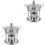 2Pièces Hot Pot Unique Poêle Avec Acier Transparent Durable 5