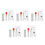 5Pièces Kit Test Grossesse Bovins ABS Facile Rapide Couleurs Assorties 9