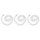 3Pcs Hotel Barrier Rope Strong Safety Control Cord 4