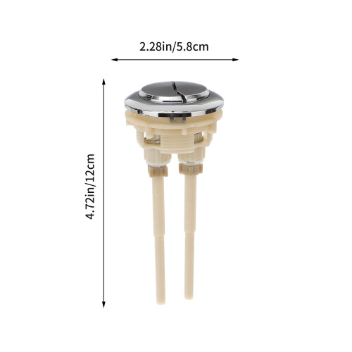 4St PP Toilet Flush Button Dual Water Besparing Makkelijk Te Mont 1
