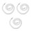 3Pcs Hotel Barrier Rope Strong Safety Control Cord 7