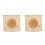 2Pcs Wood Hideout Tunnel Hamster Toy Small Pets Accessory 7