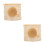 2Pcs Wood Hideout Tunnel Hamster Toy Small Pets Accessory 2