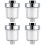 4Pcs Filter Shower with Metal ABS Cotton for Hard Water Softener 7