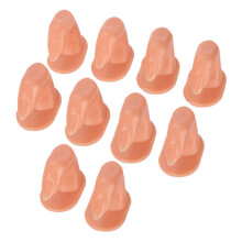 30Pcs Manicure Training Hand Beige High Simulation Practice Fingers