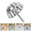 9Pcs Silver Stainless Steel Round Urinal Drain Filter Durable Strainer 10