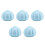 5Pcs Sky- Mincer Crusher Manual Smasher for Pepper Ginger 6