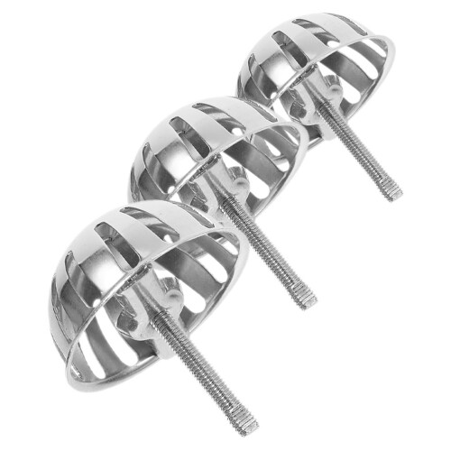9Pcs Silver Stainless Steel Round Urinal Drain Filter Durable Strainer 1