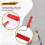 7 inch Embossed Crocodile Skin Painting Roller with Handle for Wall Decoration 3