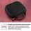 Computer Host Storage Bag Portable Waterproof, Shockproof and Drop Protection Box for 6