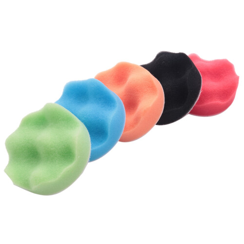 11Pcs 3 inch Waves Buffer Polishing Pad Set For Car Polisher 1