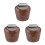 3Pcs Durable Coffee Iron Bells Cute Cow Sheep Outdoor Use 6