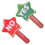6Pcs Multi Color Plastic Yes No Classroom Voting Paddles Dual Sided 1