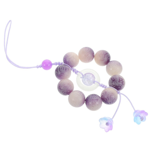 5Pcs Lightweight Bodhi Beads Mobile Pendant Wrist Strap