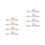 8Pcs Beige Coat Toggle Buttons Resin Sewing Accessories for Jackets 8